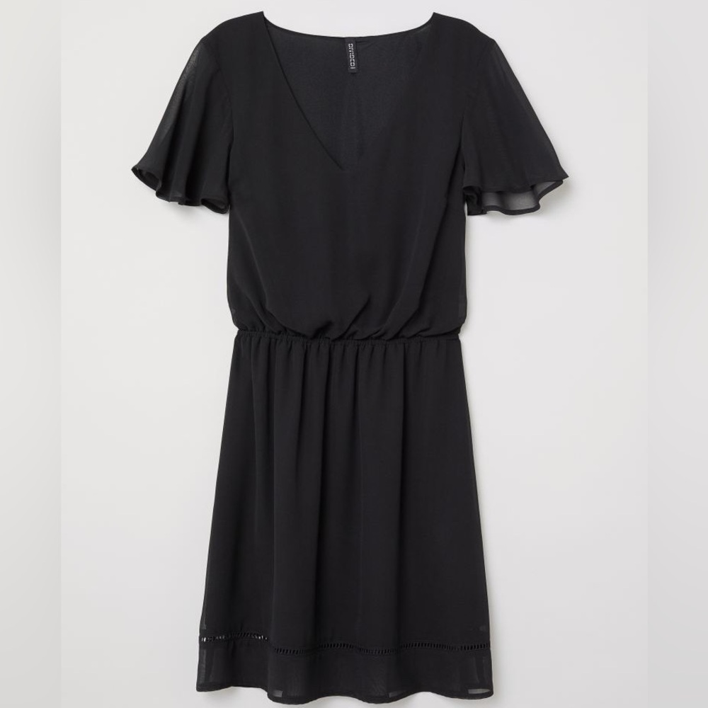 Chiffon Short Sleeve dress